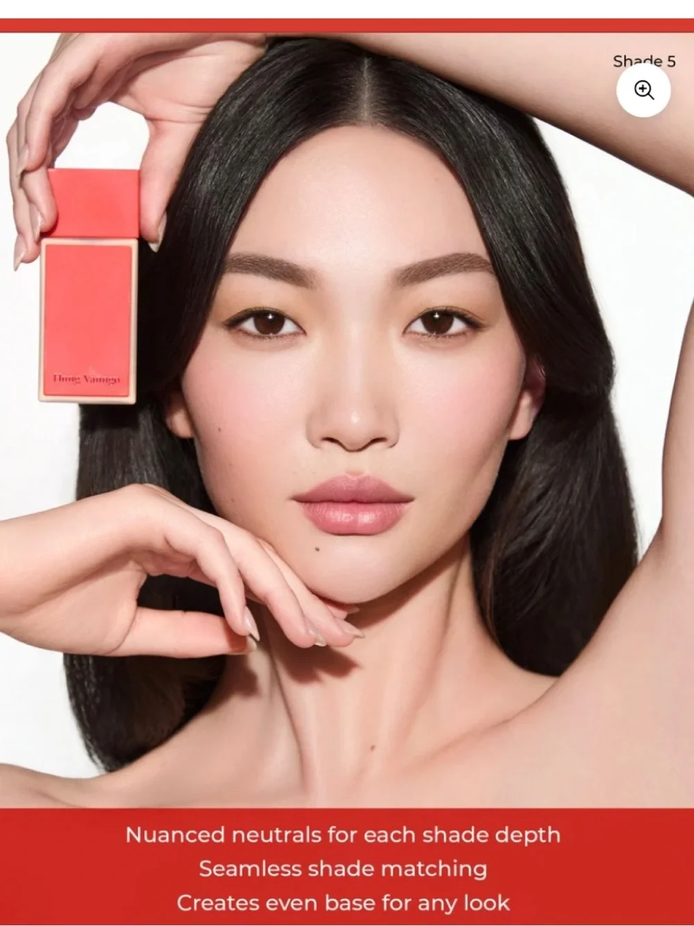 NEW✅HUNG VANNGO Red Carpet Foundation